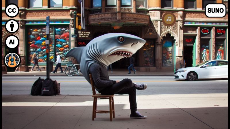 A Shark Out of Water