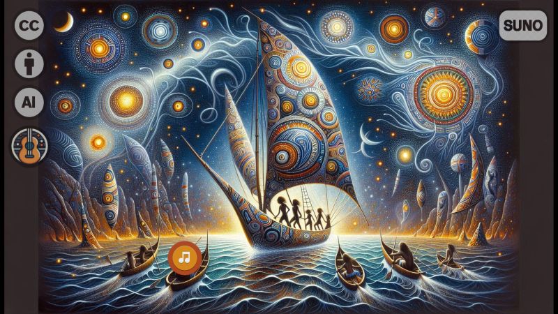 Sailing Away